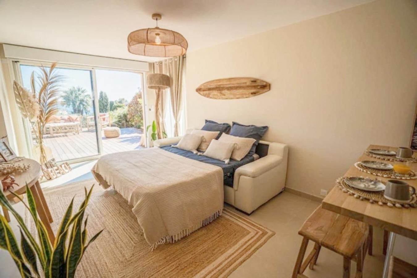 Logement Vue Mer Splendide - Situe A 50 Metres Du Bord De Mer Et 2 Minutes Des Plages - Bandolina Zewnętrze zdjęcie