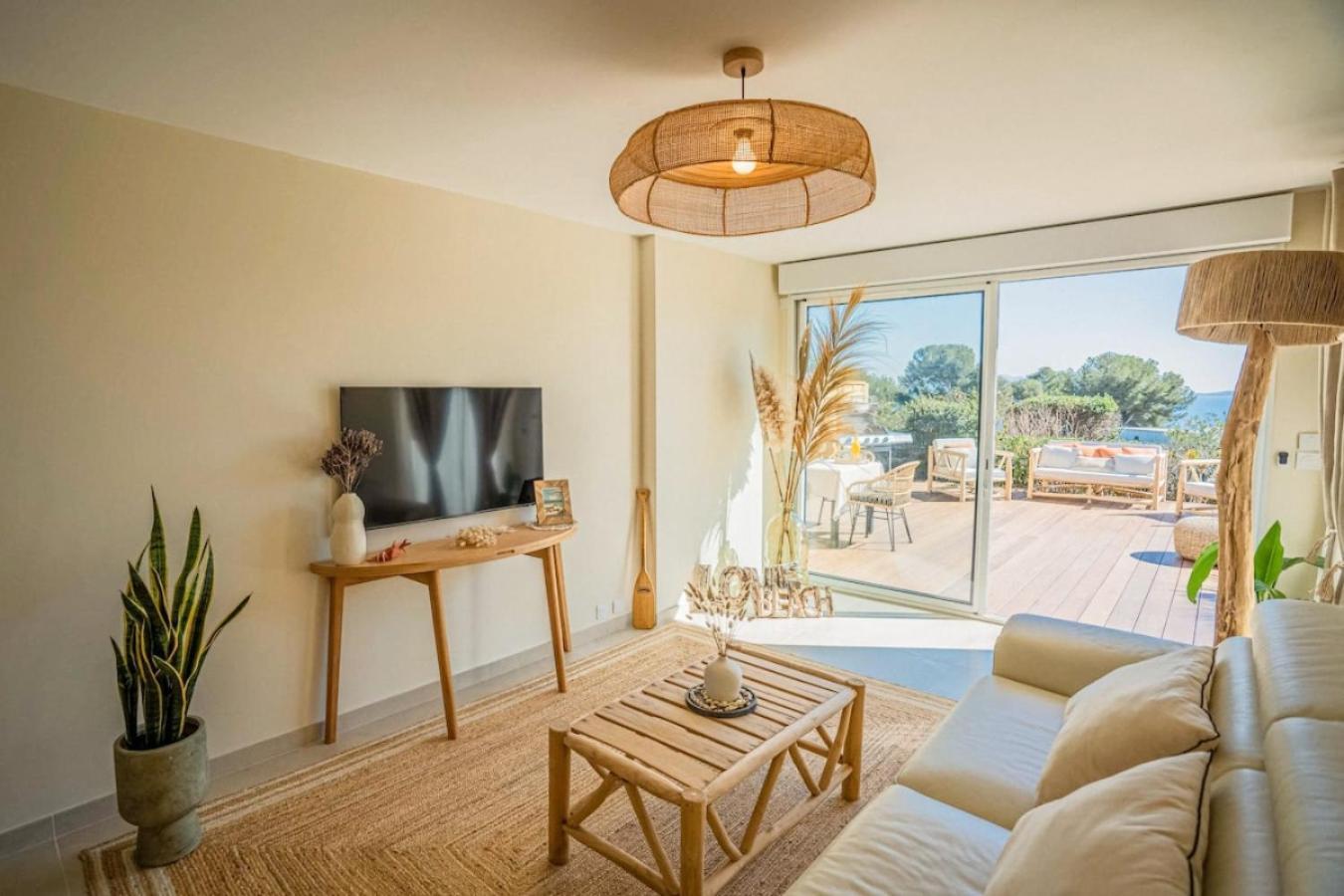 Logement Vue Mer Splendide - Situe A 50 Metres Du Bord De Mer Et 2 Minutes Des Plages - Bandolina Zewnętrze zdjęcie