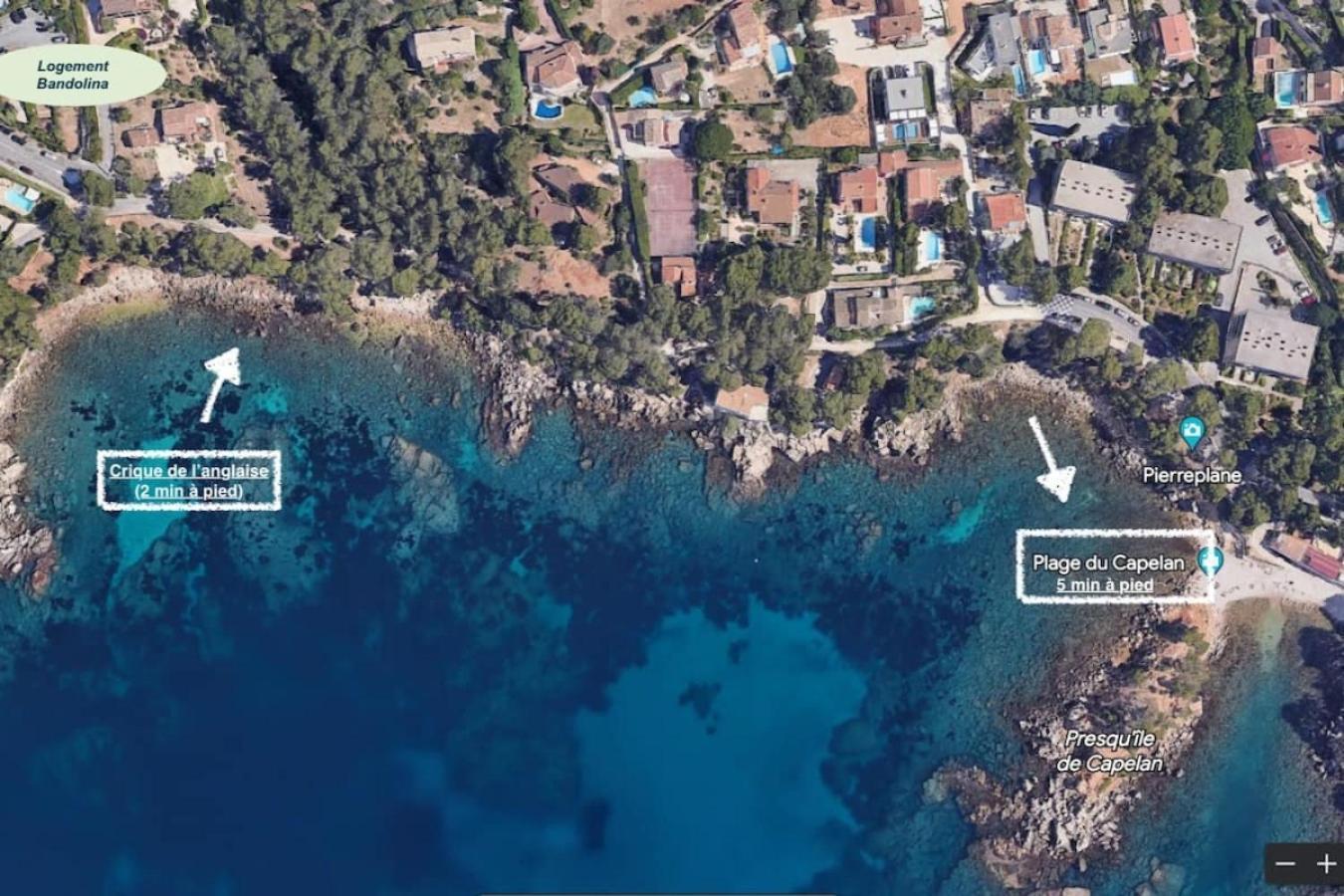 Logement Vue Mer Splendide - Situe A 50 Metres Du Bord De Mer Et 2 Minutes Des Plages - Bandolina Zewnętrze zdjęcie