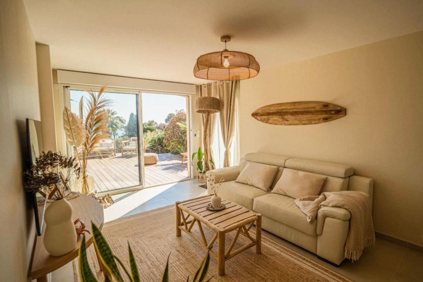 Logement Vue Mer Splendide - Situe A 50 Metres Du Bord De Mer Et 2 Minutes Des Plages - Bandolina Zewnętrze zdjęcie