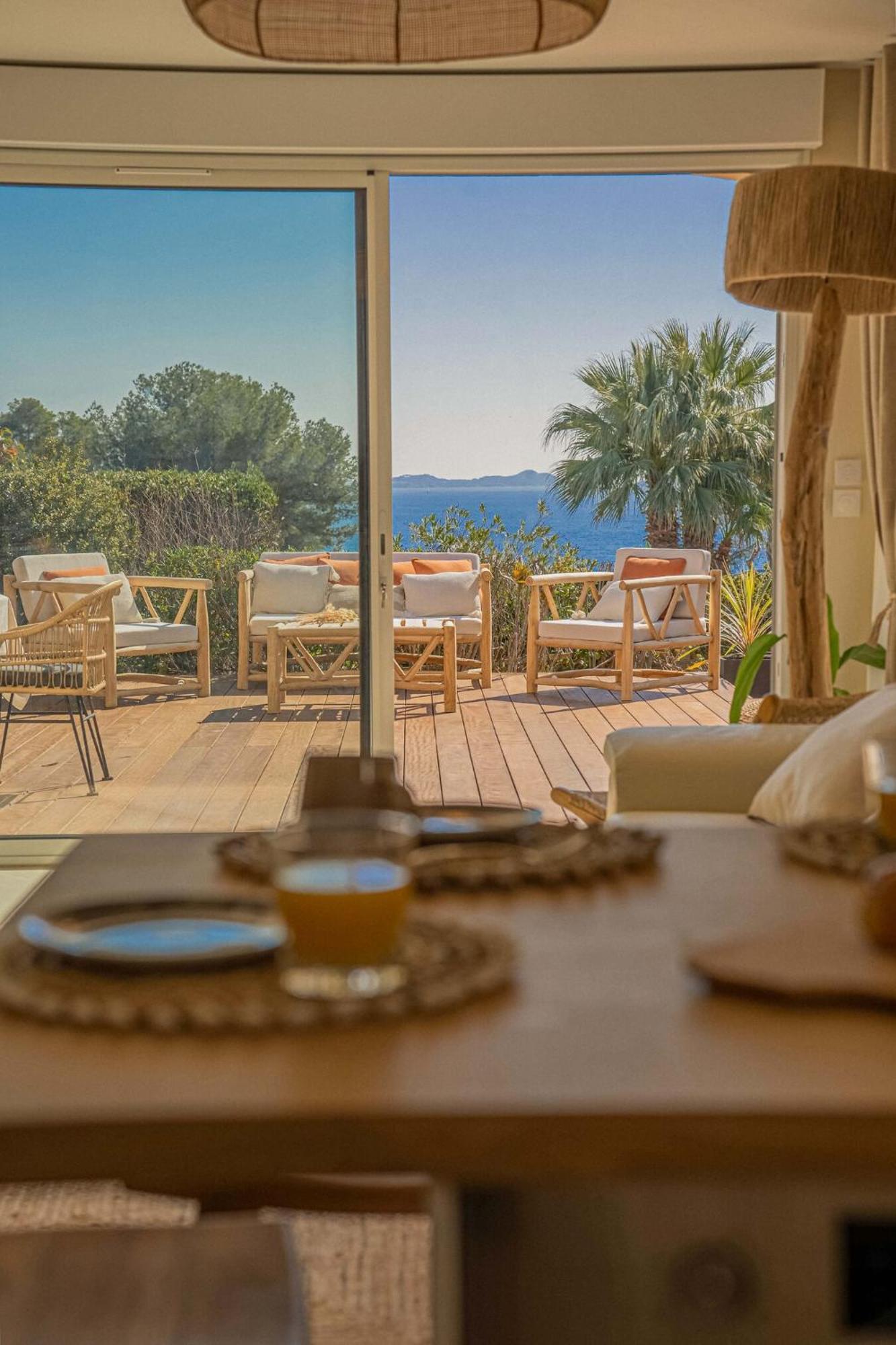Logement Vue Mer Splendide - Situe A 50 Metres Du Bord De Mer Et 2 Minutes Des Plages - Bandolina Zewnętrze zdjęcie