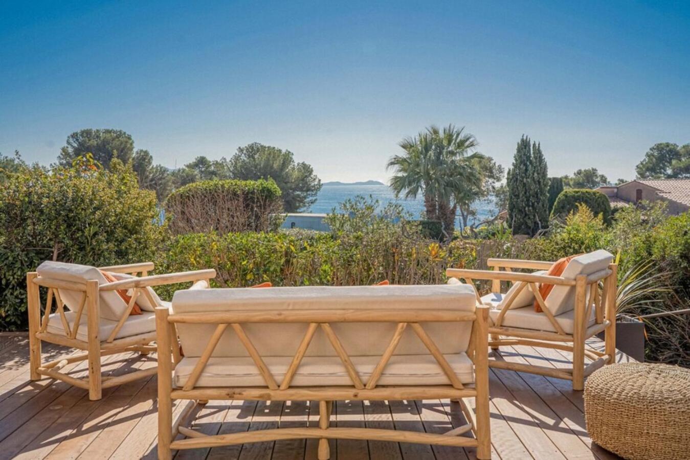 Logement Vue Mer Splendide - Situe A 50 Metres Du Bord De Mer Et 2 Minutes Des Plages - Bandolina Zewnętrze zdjęcie